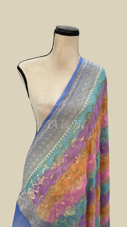 Banarasi Pure Khaddi Georgette Dupatta