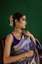 Jahnvi Kapoor Royal Banarasi Pure Katan Silk Pattu Brocade Saree