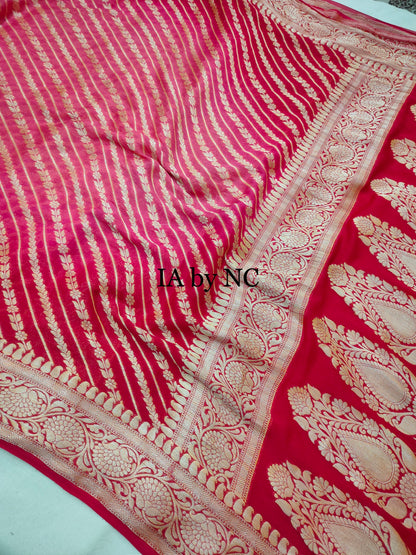 Imperial Banarasi Pure Chiffon Georgette Saree