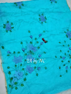 Baby Banarasi Pure Kora Organza Saree
