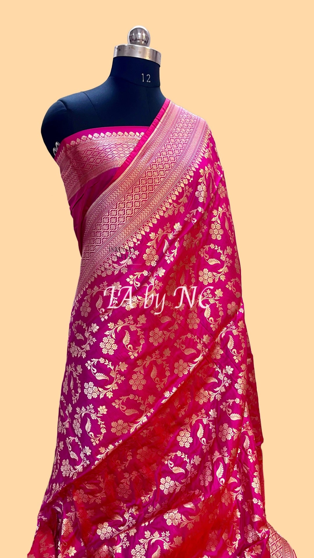 Rani Banarasi Pure Katan Silk Pattu Saree