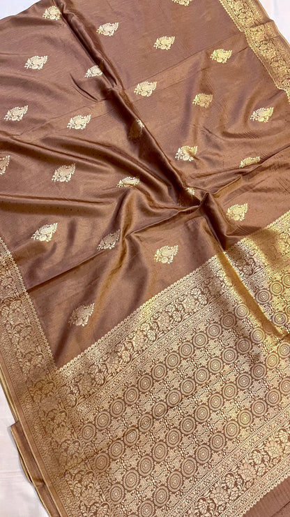 Banarasi Blend Pure Mashru Silk Saree
