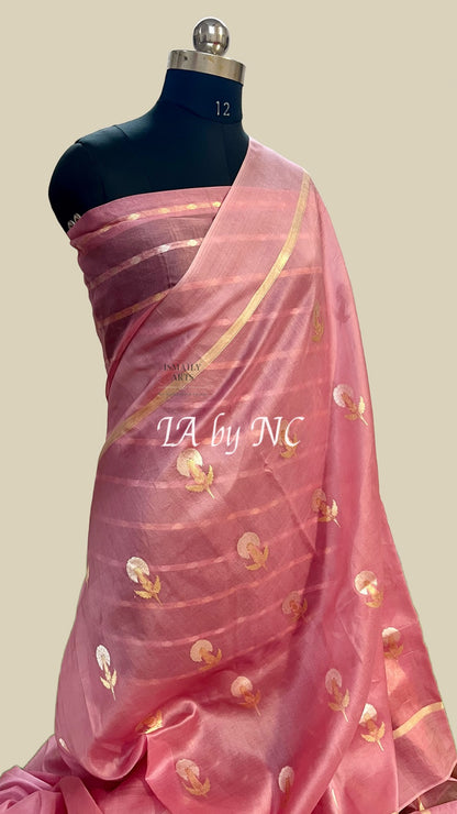 Thulian Banarasi Pure Kora Silk Saree