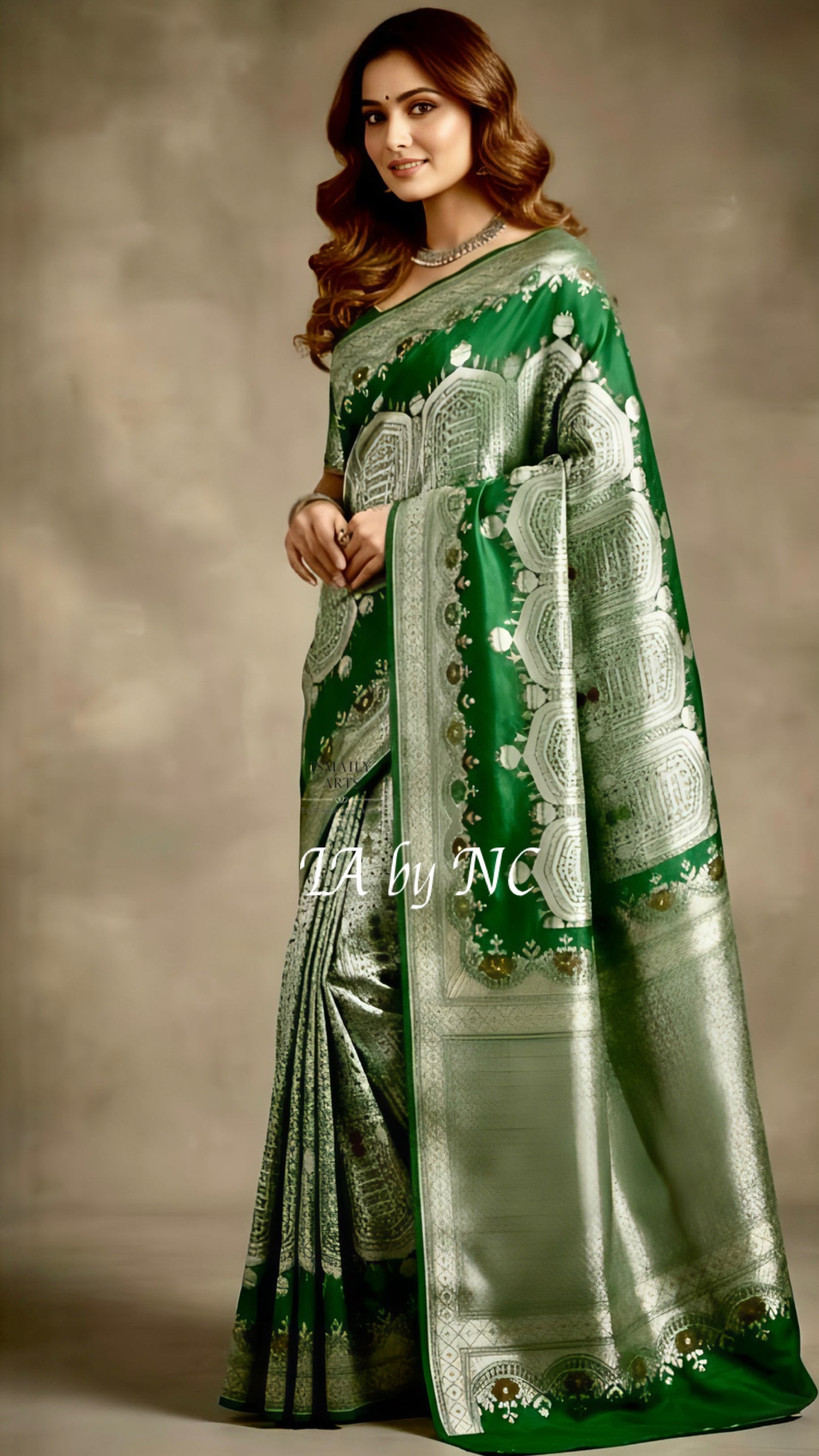 Sacramento Banarasi Pure Khaddi Tussar Georgette Designer Saree