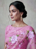 Taffy Banarasi Pure Kora Organza Saree