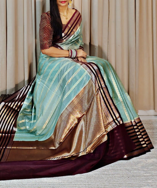 Banarasi Blend Silk Georgette Saree