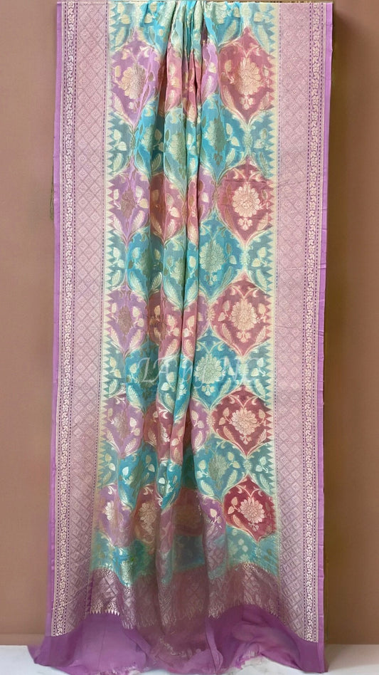 Banarasi Pure Khaddi Georgette Dupatta