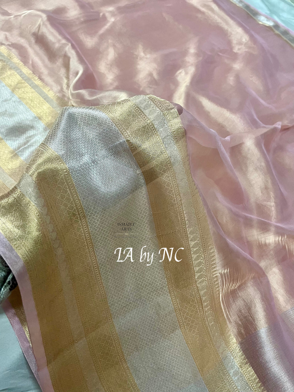 Baby Banarasi Pure Tissue Silk Saree