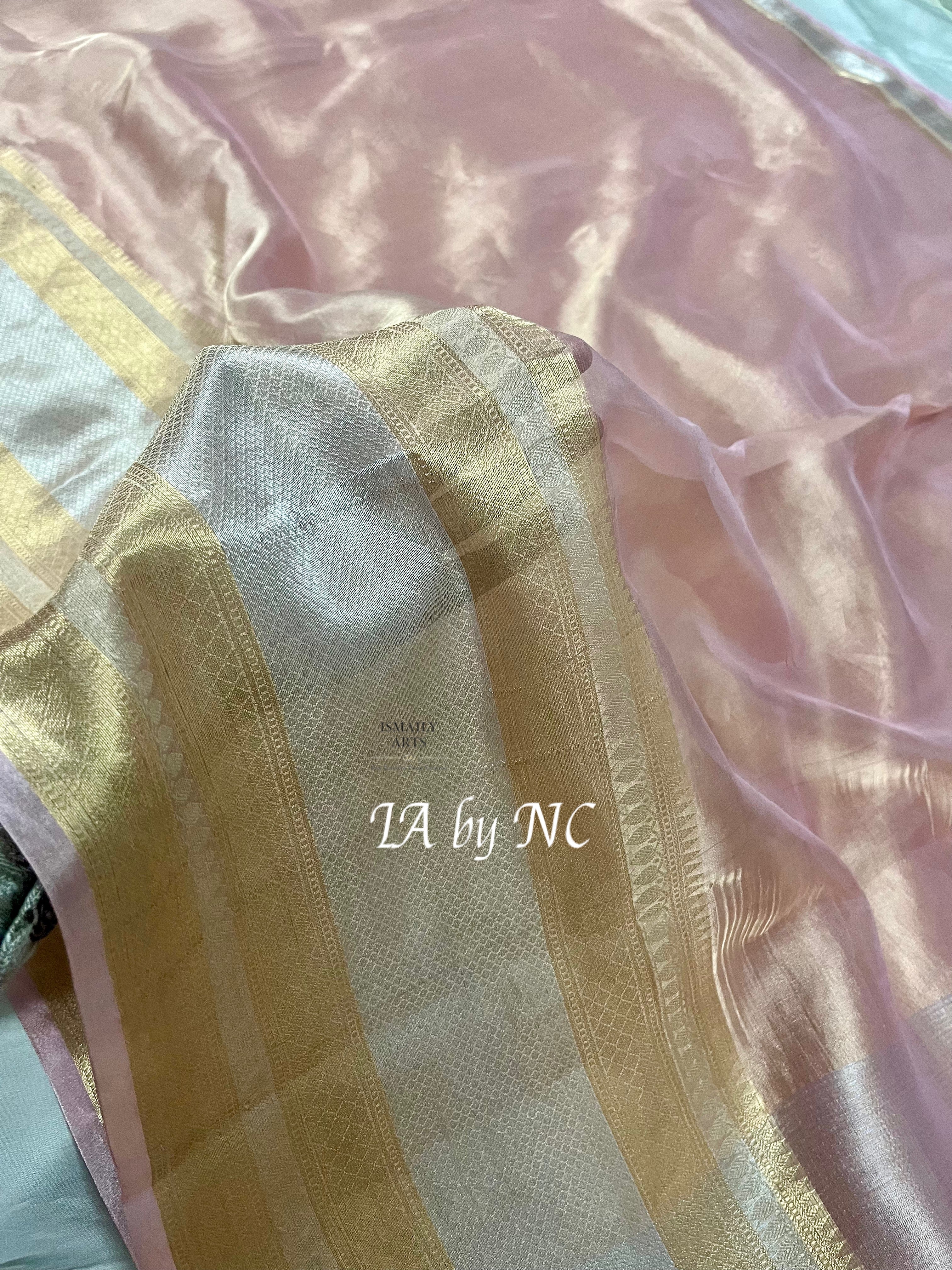 Baby Banarasi Pure Tissue Silk Saree