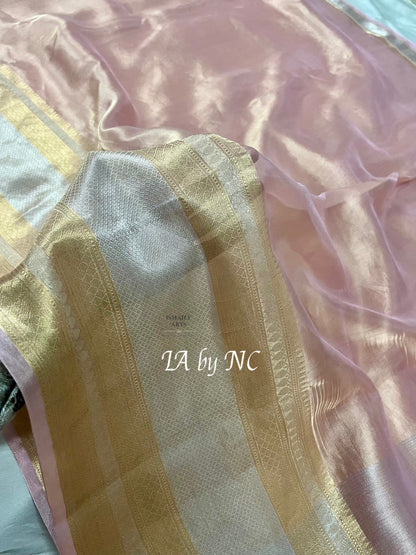Baby Banarasi Pure Tissue Silk Saree