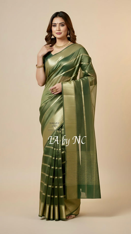Sacramento Banarasi Pure Tissue Silk Saree