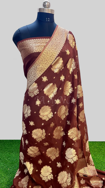 Banarasi Pure Georgette Saree
