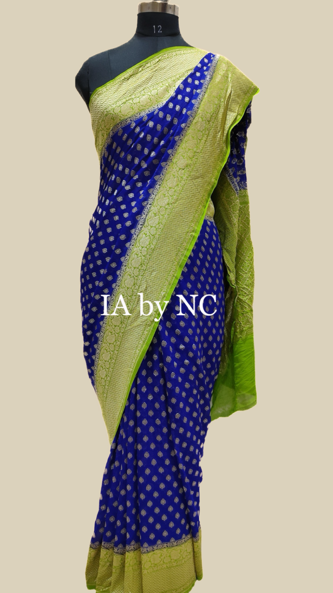 Royal Banarasi Pure Khaddi Georgette Saree