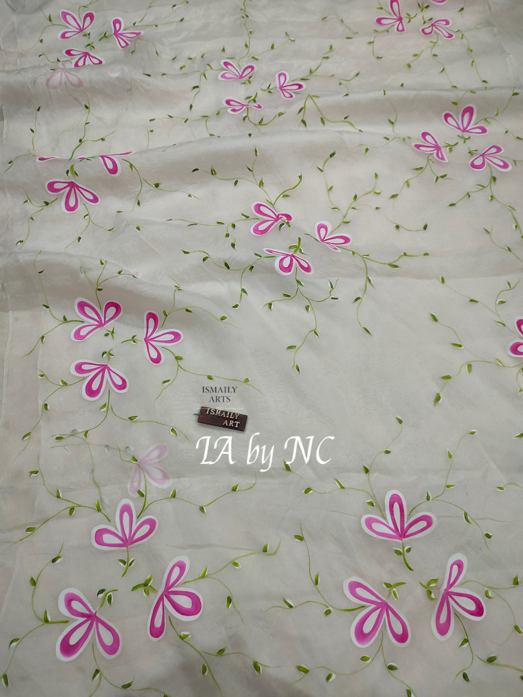 Pearl Banarasi Pure Kora Organza Saree