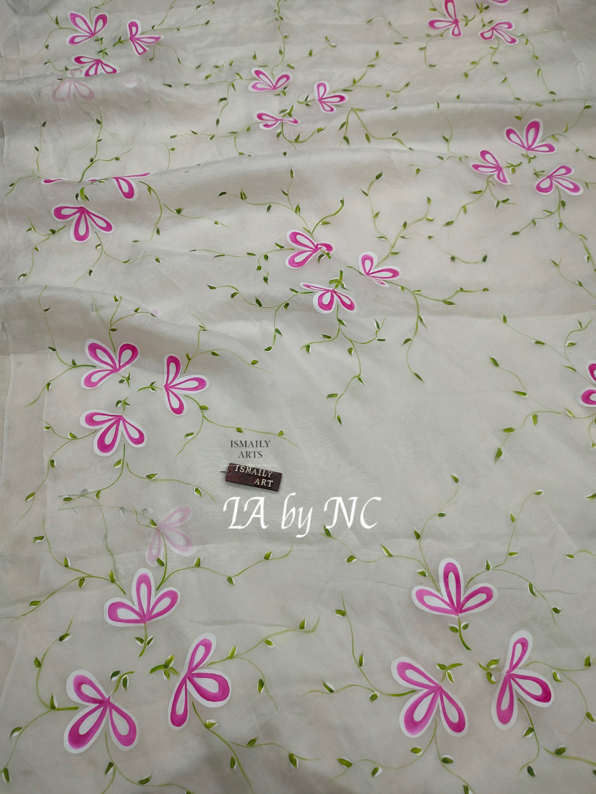 Pearl Banarasi Pure Kora Organza Saree
