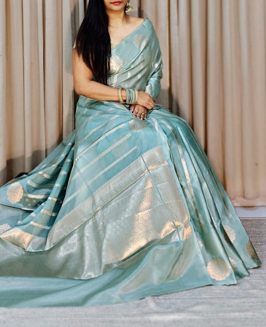 Banarasi Blend Silk Georgette Saree