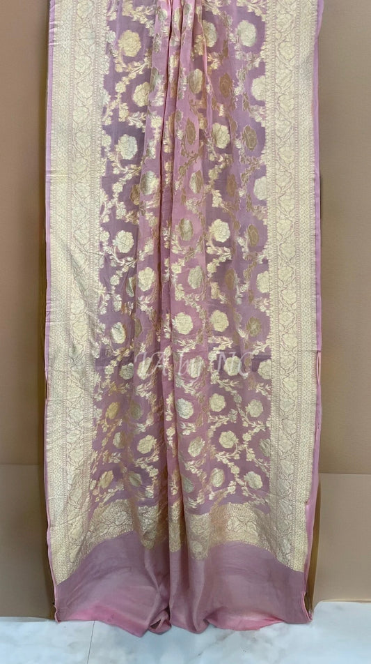 Baby Banarasi Pure Khaddi Georgette Dupatta
