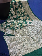Sacramento Banarasi Pure Chiffon Georgette Saree