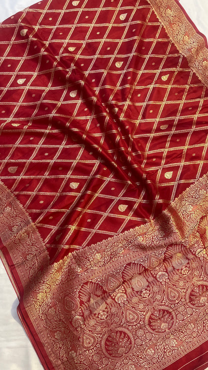 Banarasi Blend Pure Mashru Silk Saree