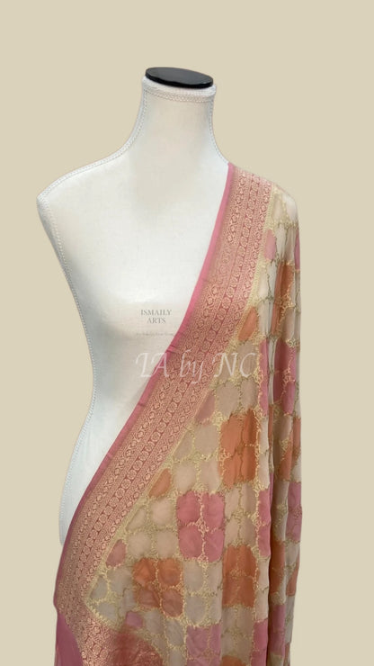 Banarasi Pure Khaddi Georgette Dupatta