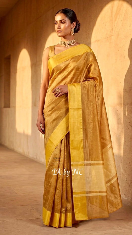 Tuscany Banarasi Pure Tissue Silk Saree