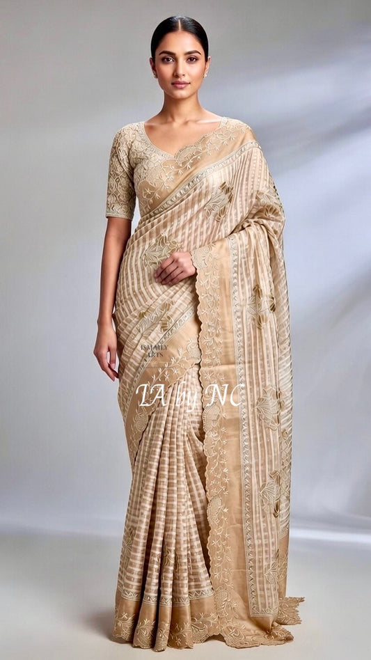 Baby Banarasi Pure Tissue Silk Designer Saree