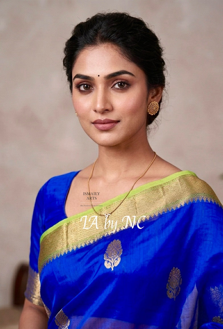 Royal Banarasi Pure Kora Organza Kadwa Saree