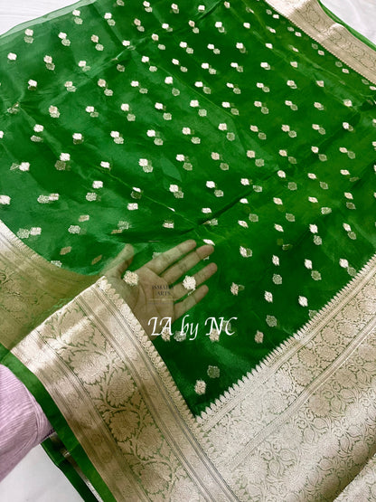 Forest Banarasi Pure Tissue Silk Saree