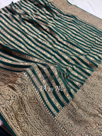 Sacramento Banarasi Pure Khaddi Georgette Saree
