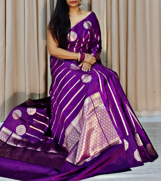 Banarasi Blend Silk Georgette Saree