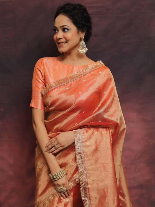 Banarasi Blend Tissue Silk Saree