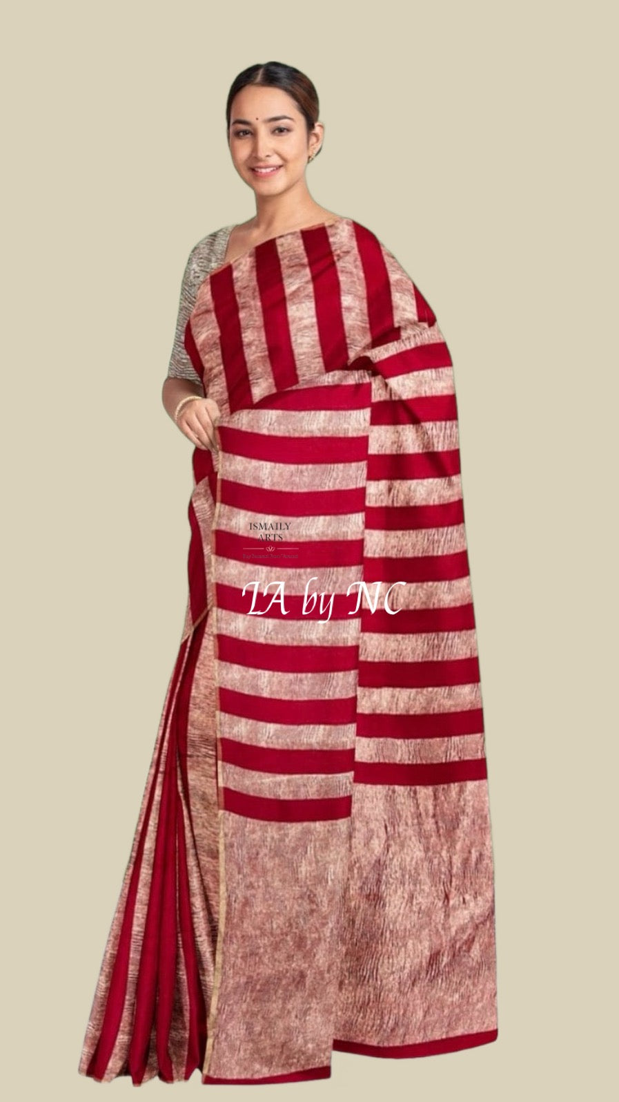 Crimson Banarasi Pure Munga Silk Saree