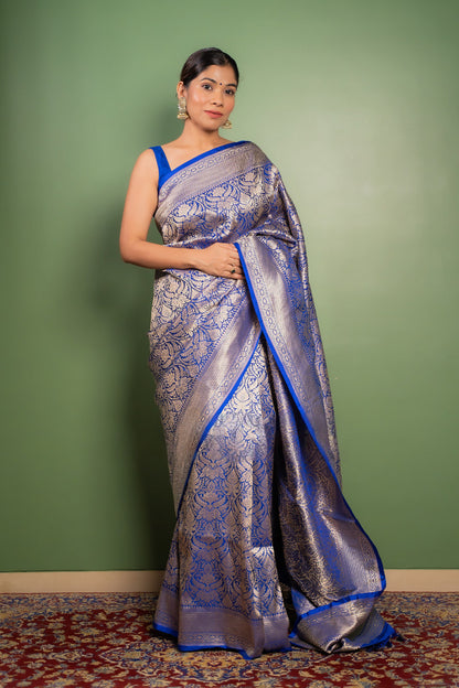 Royal Banarasi Pure Katan Silk Brocade Saree