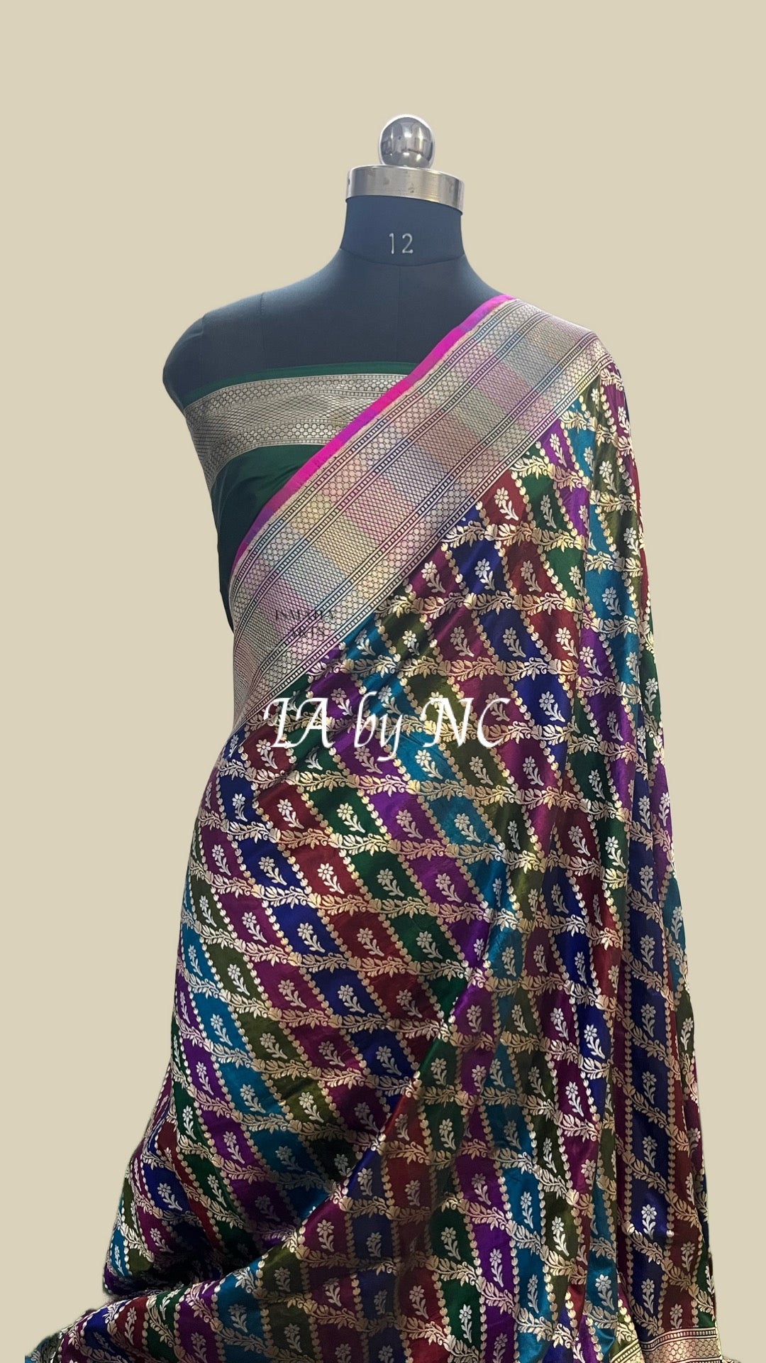 Sacramento Banarasi Pure Katan Silk Rangkaat Saree