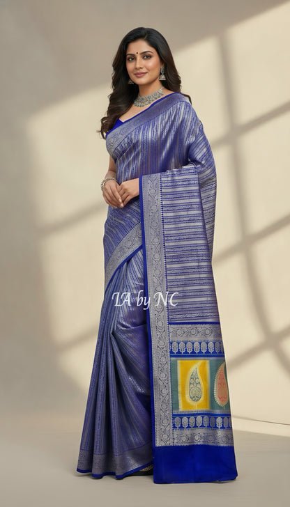 Royal Banarasi Pure Munga Silk Brocade Saree