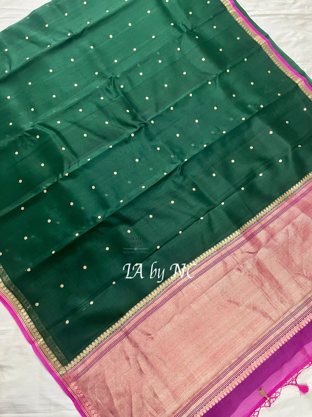 Sacramento Banarasi Pure Kora Silk Kadwa Saree
