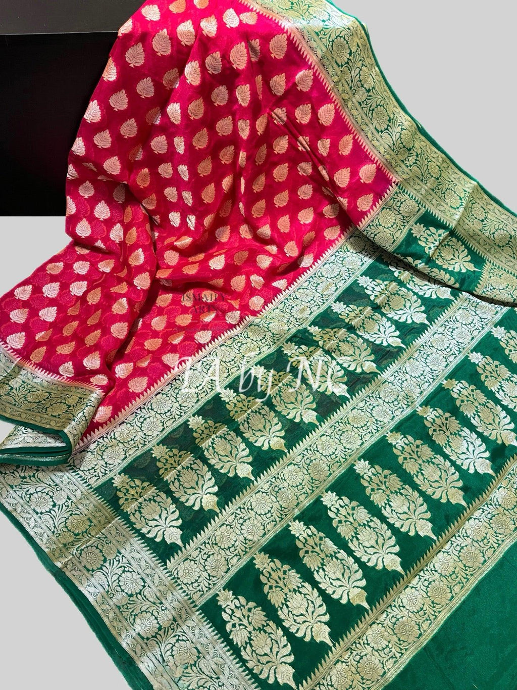 Imperial Banarasi Pure Chiffon Georgette Saree