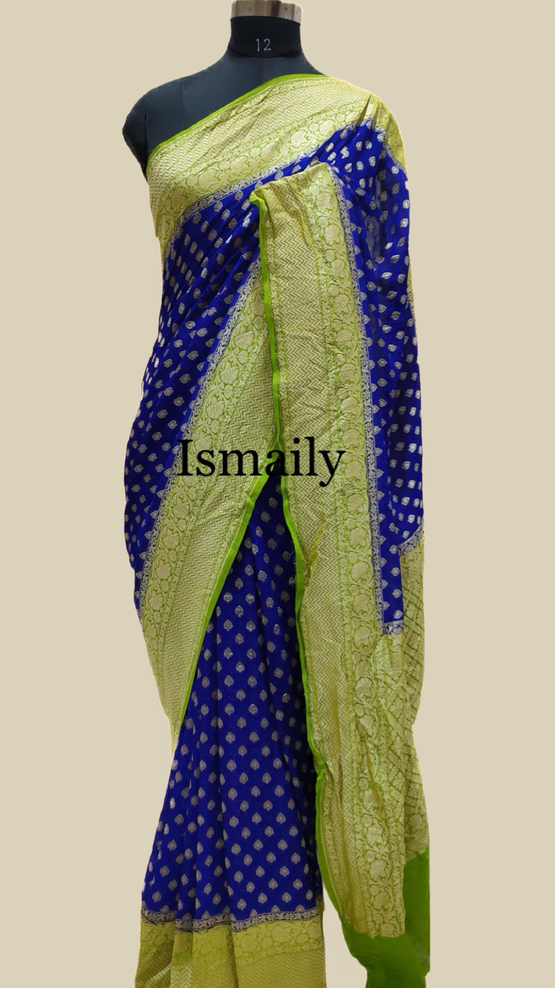 Royal Banarasi Pure Khaddi Georgette Saree