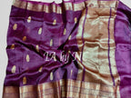Byzantine Banarasi Pure Kora Organza Kadwa Saree