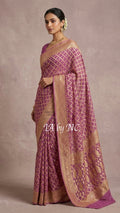 Thulian Banarasi Pure Khaddi Georgette Saree