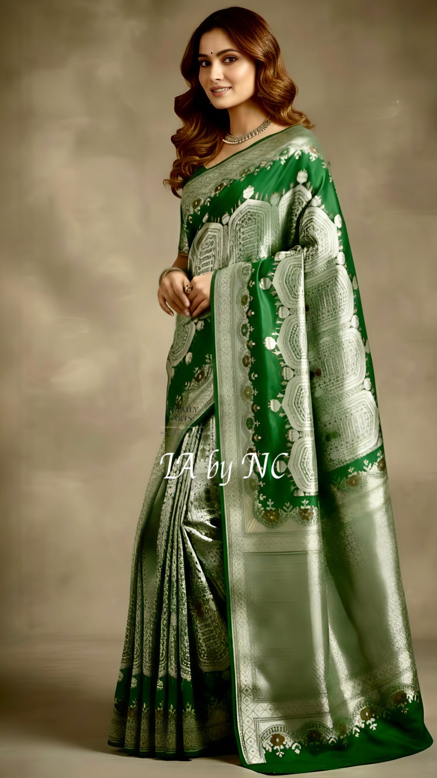 Sacramento Banarasi Pure Khaddi Tussar Georgette Designer Saree