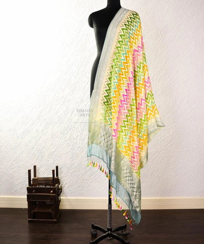 Banarasi Pure Khaddi Georgette Dupatta