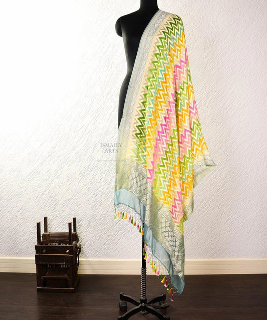 Banarasi Pure Khaddi Georgette Dupatta