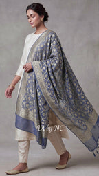 Stone Banarasi Pure Khaddi Georgette Dupatta