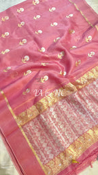 Thulian Banarasi Pure Kora Silk Saree