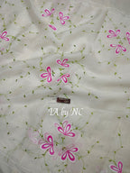 Pearl Banarasi Pure Kora Organza Saree