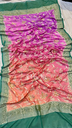 Banarasi Pure Khaddi Georgette Dupatta