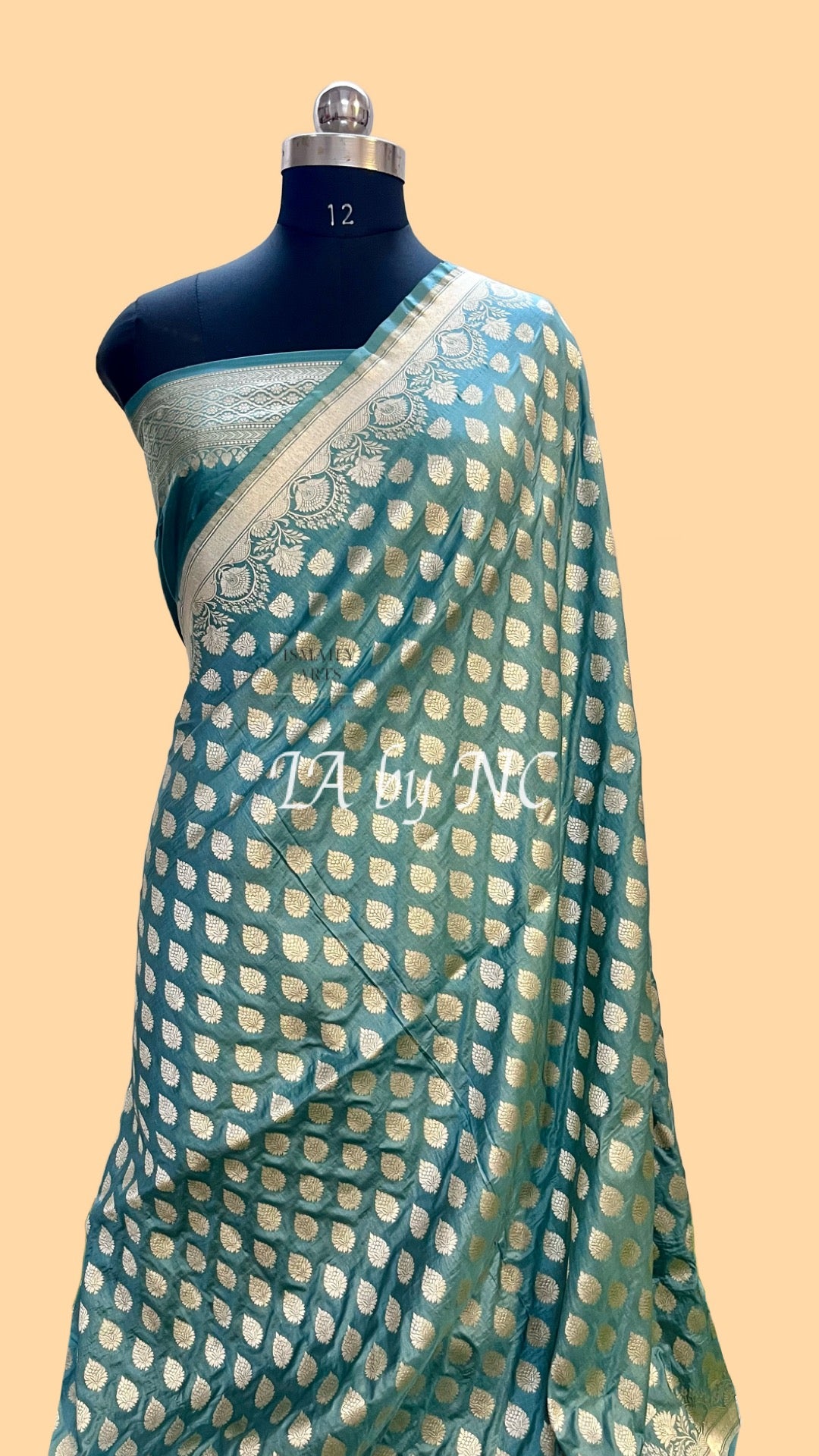 Jungle Banarasi Pure Katan Silk Pattu Saree