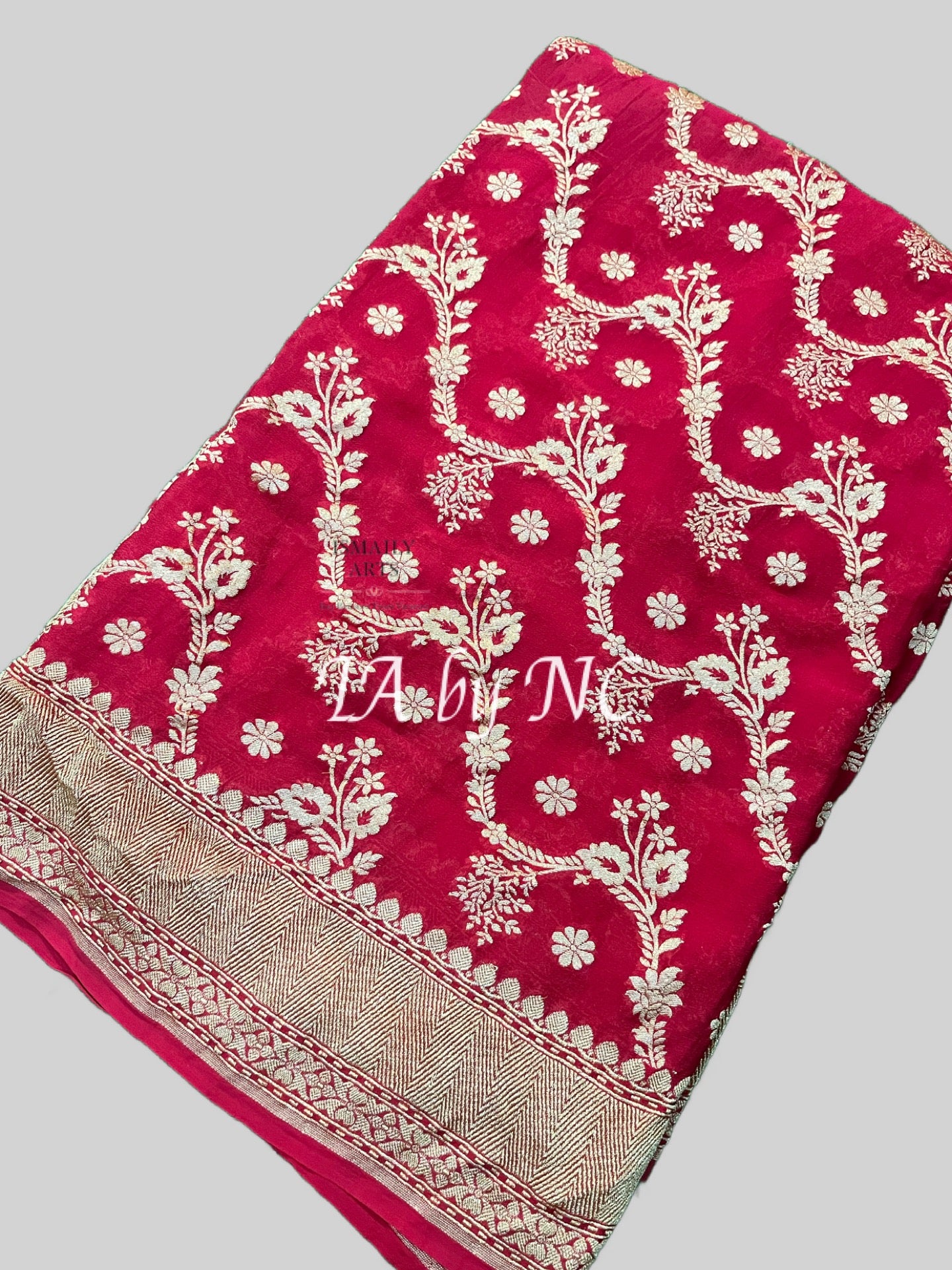 Imperial Banarasi Pure Khaddi Georgette Dupatta