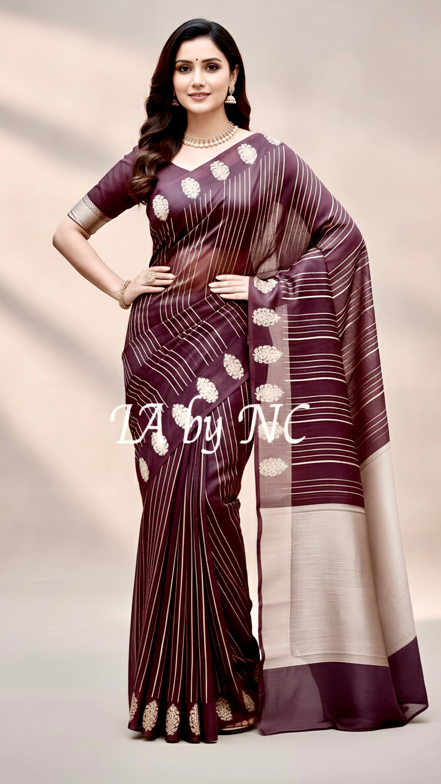 Hickory Banarasi Pure Kora Organza Kadwa Saree